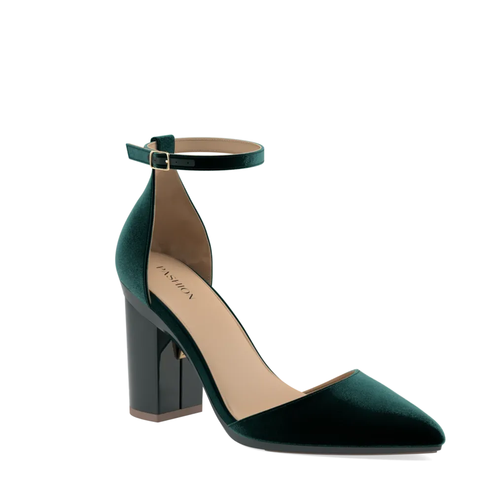 The D'Orsay - Forest Velvet 4 Block - FINAL SALE