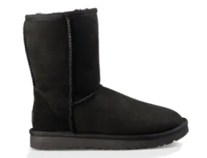 Ugg Womens Classic Short II "Black Black"