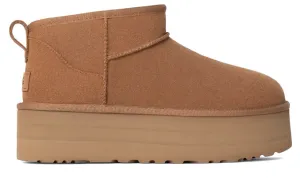Ugg Womens Classic Ultra Mini Platform "Chestnut"