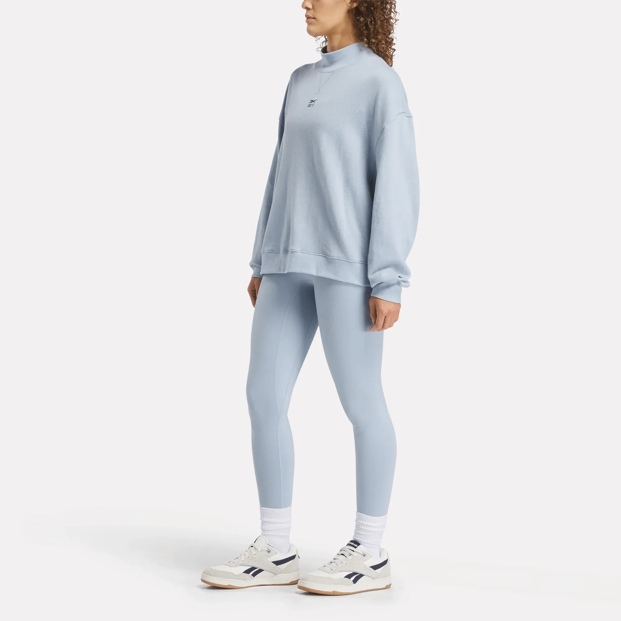 Women's Reebok x SET Classic Lightweight Crewneck Sweatshirt