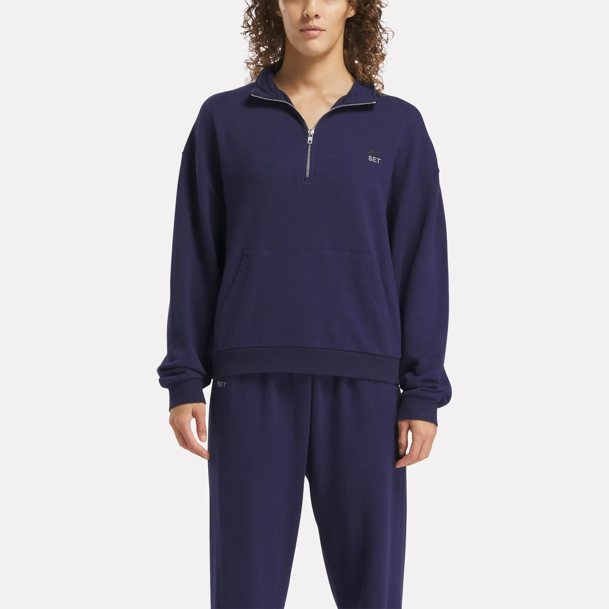 Women's Reebok x SET Classic Lightweight Quarter-Zip Sweatshirt