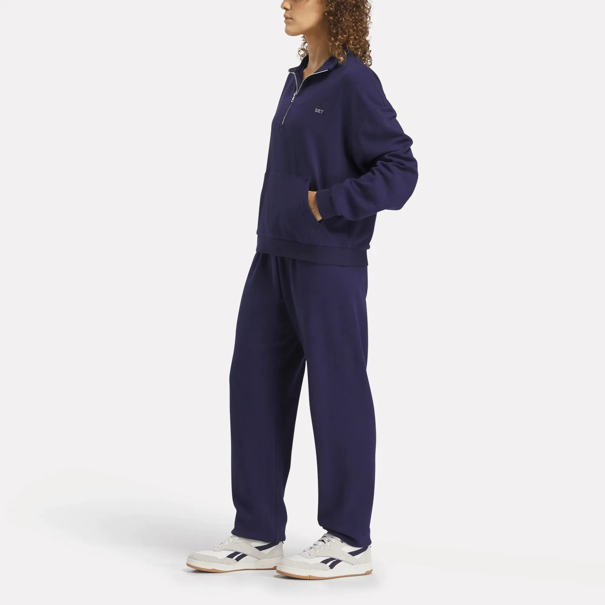 Women's Reebok x SET Classic Lightweight Quarter-Zip Sweatshirt