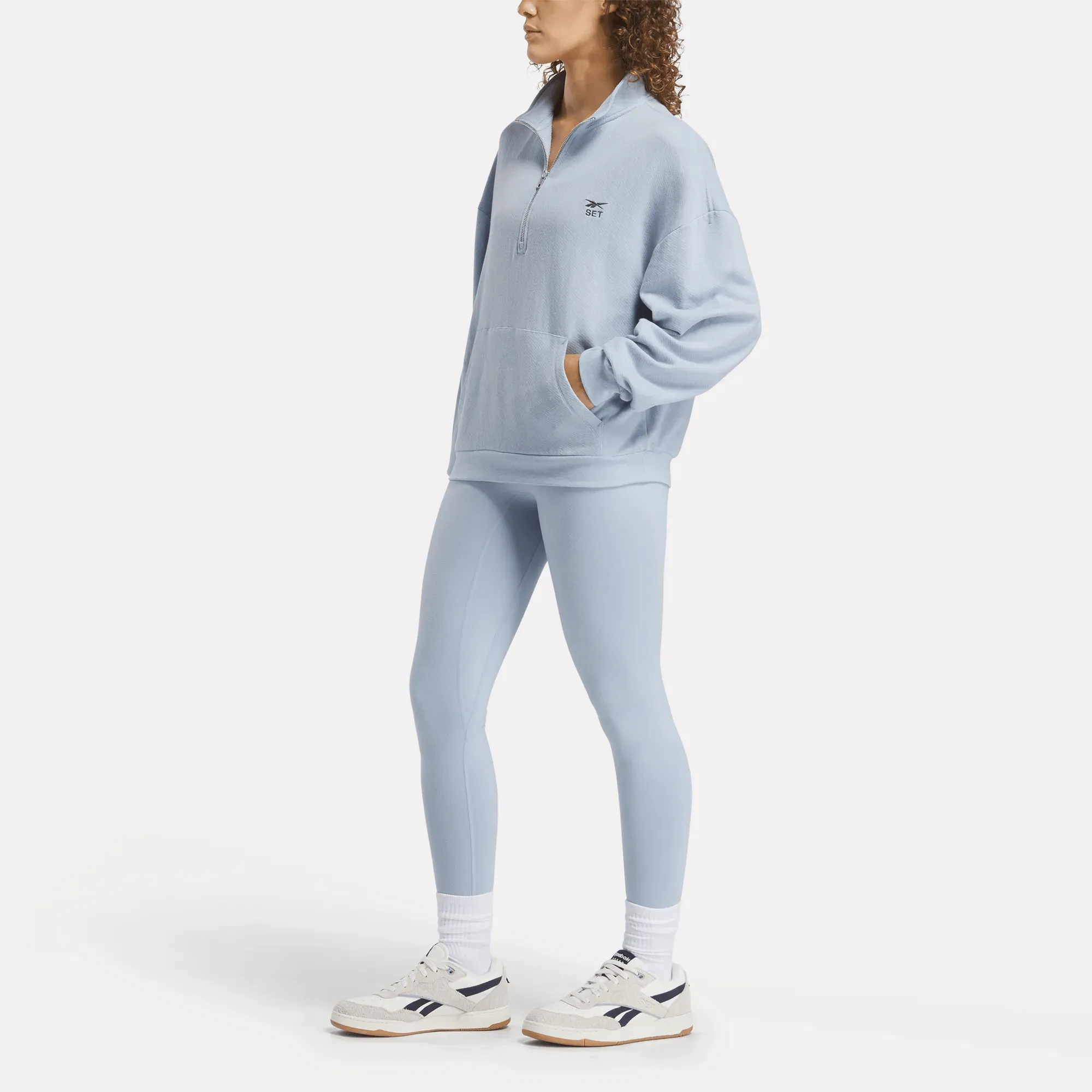 Women's Reebok x SET Classic Lightweight Quarter-Zip Sweatshirt