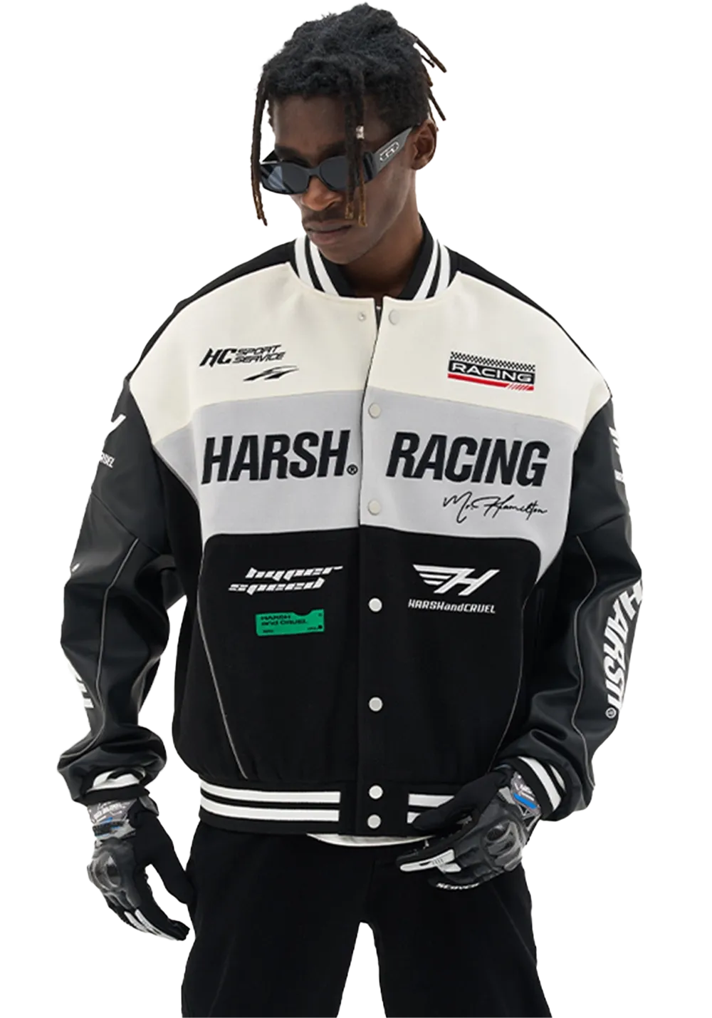 Woolen Racing Baseball Jersey