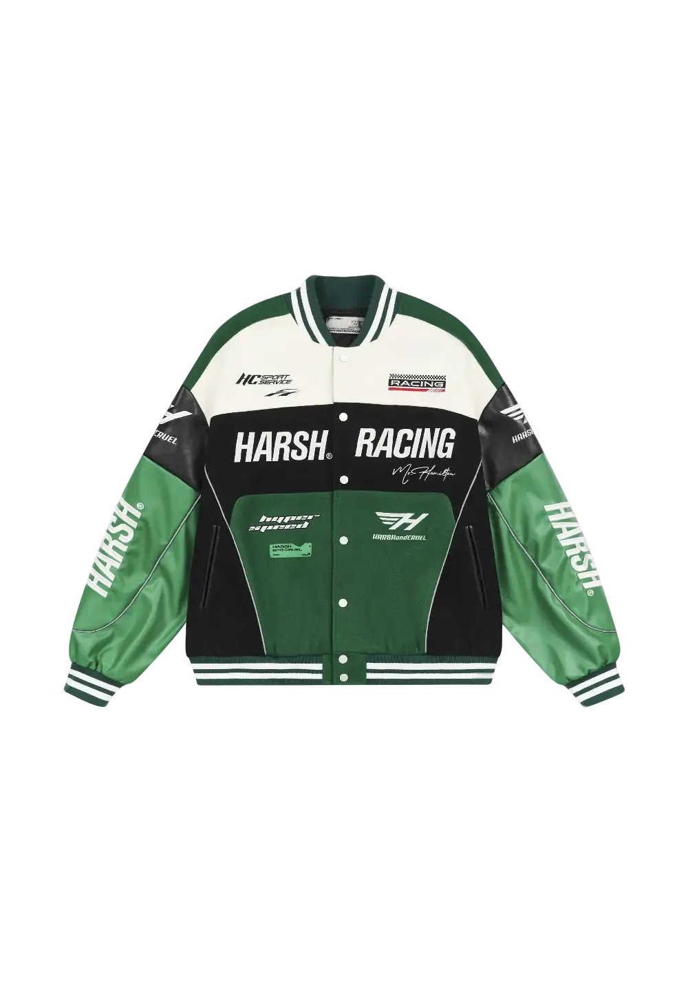 Woolen Racing Baseball Jersey