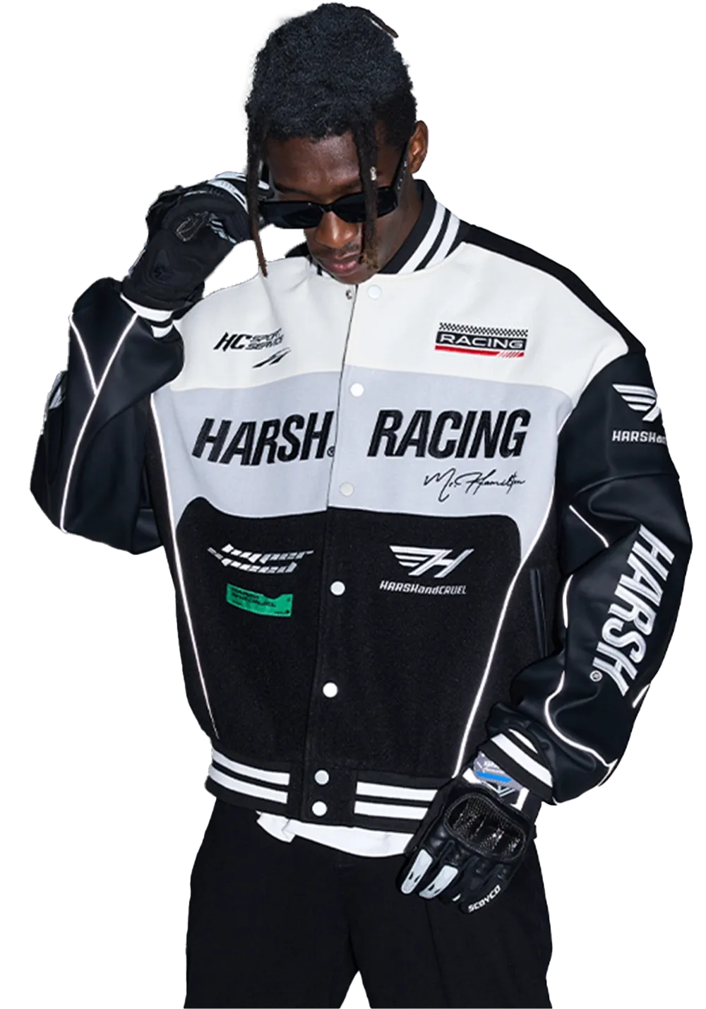 Woolen Racing Baseball Jersey