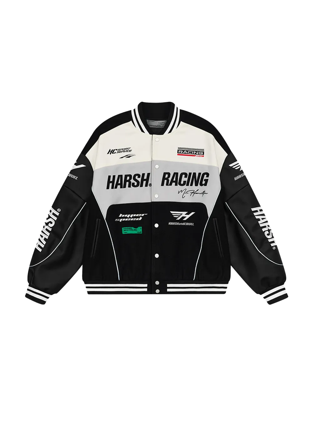 Woolen Racing Baseball Jersey
